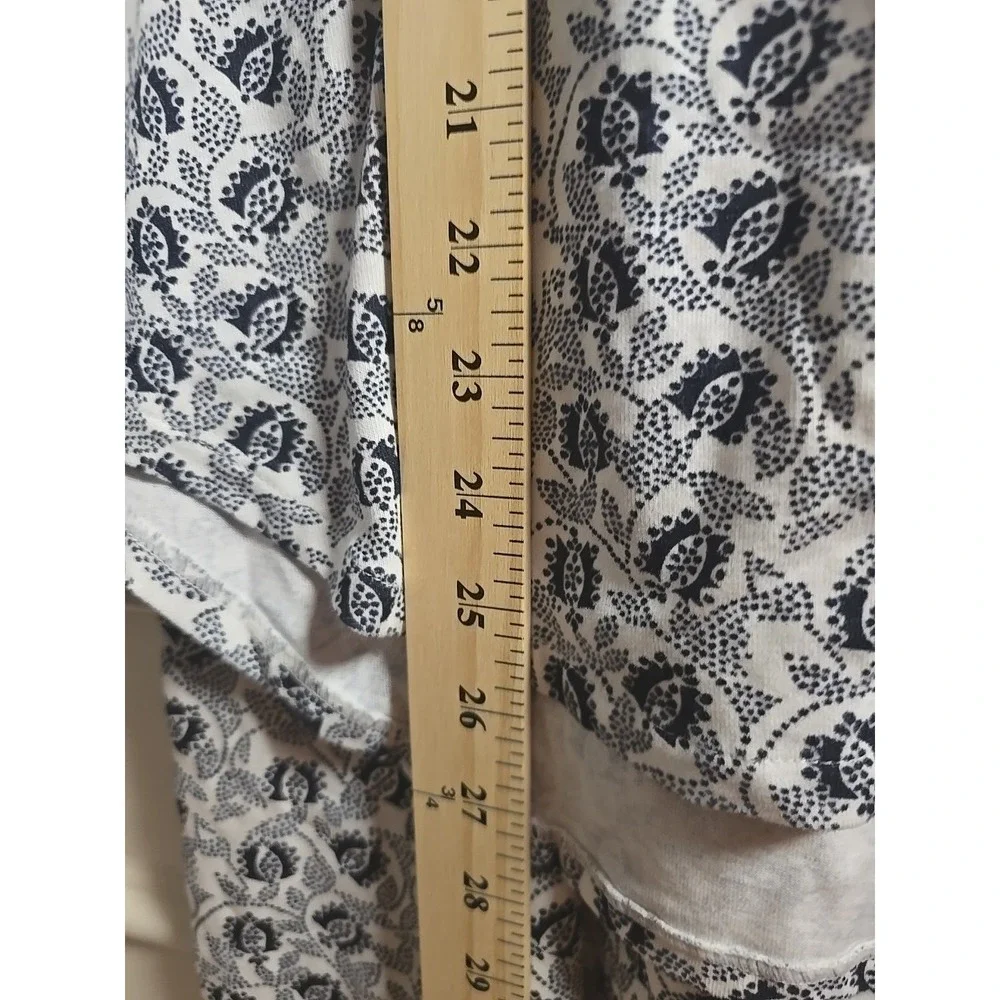 Rebecca Minkoff Pajama Set Women L Floral Paisley Button Down Top Pants NWOT - Picture 15 of 16
